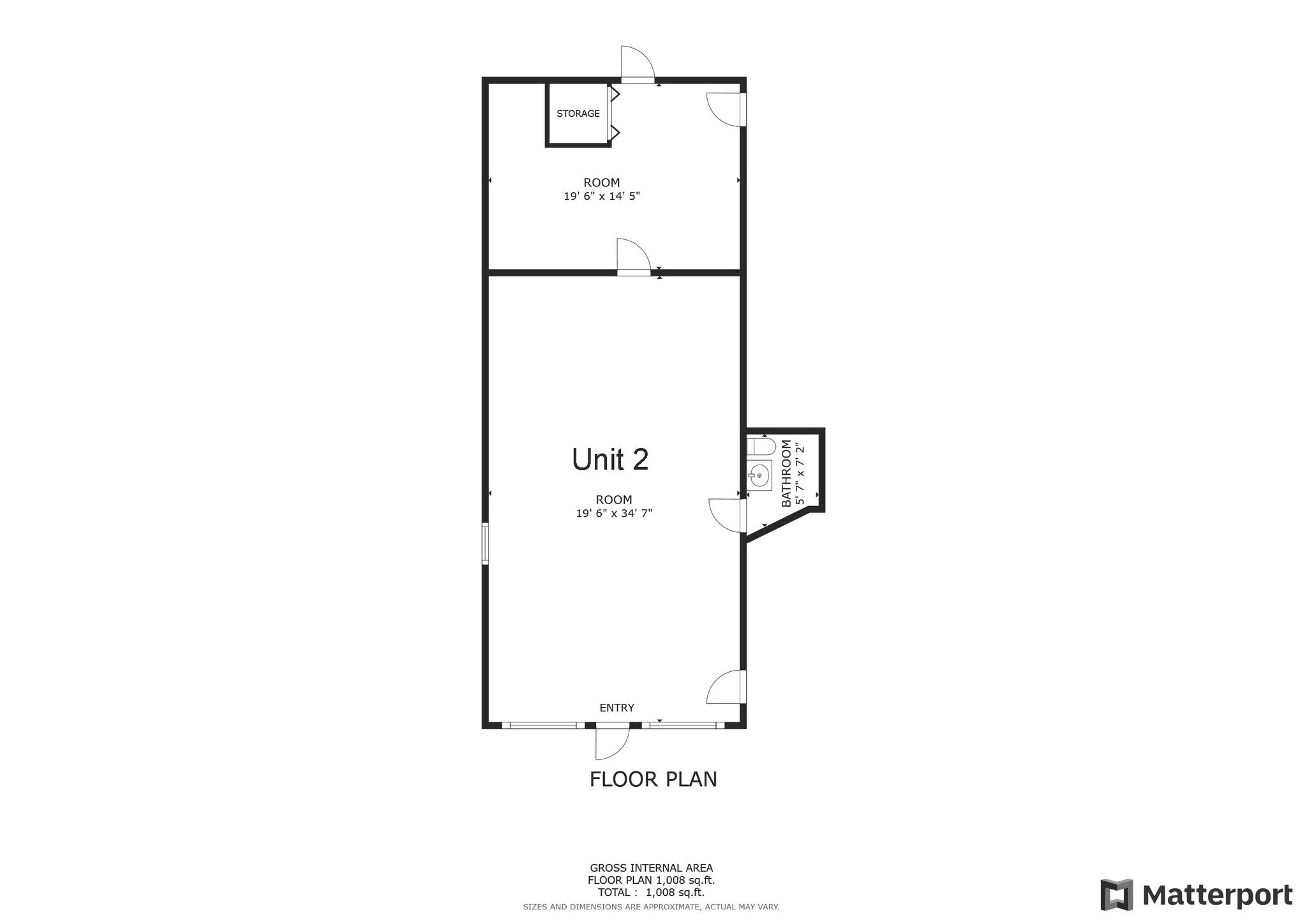 7332 Southern Blvd, Retails shop 2 floorplan